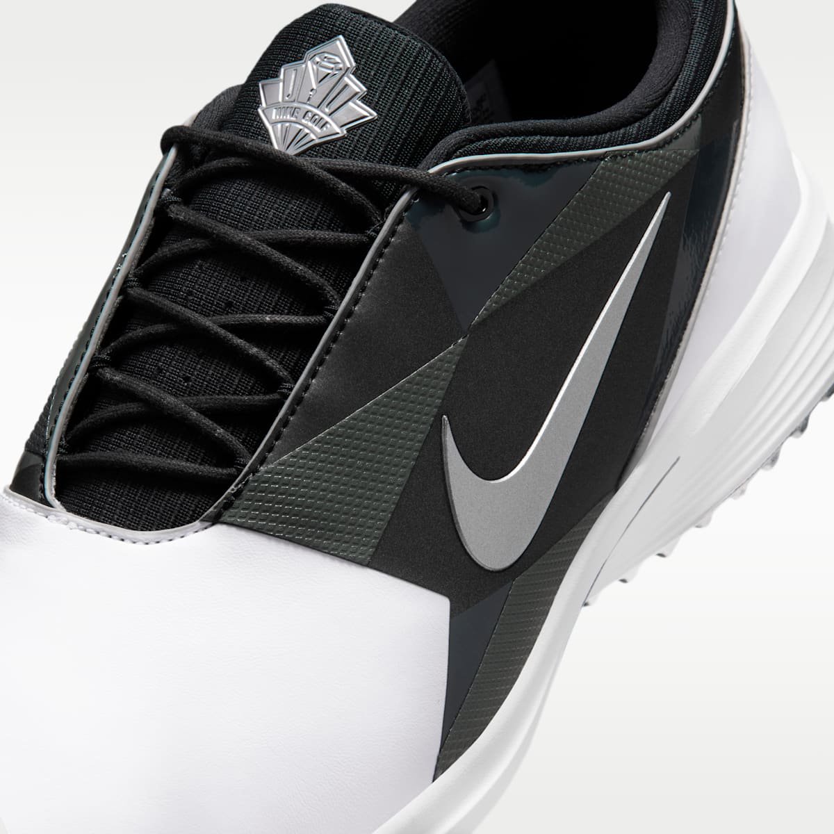 Nike Victory Tour 4 Golf Shoes - White/Metallic Silver/Sequoia/Black - Image 8