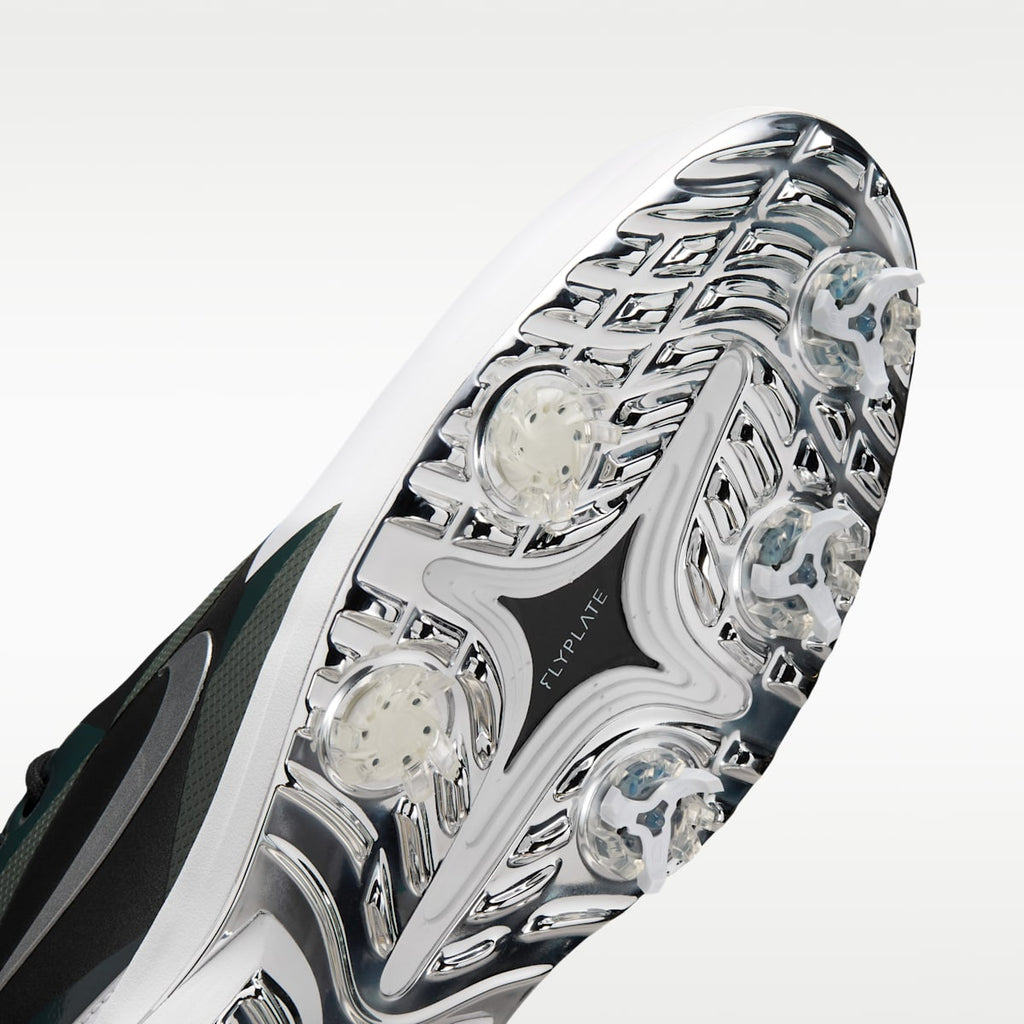Nike Victory Tour 4 Golf Shoes - White/Metallic Silver/Sequoia/Black - Image 7