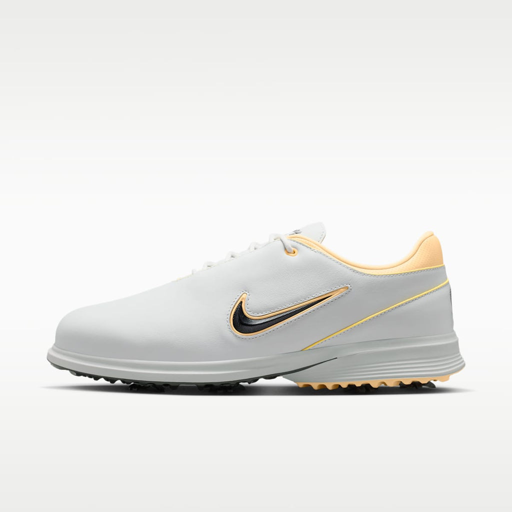 Nike Victory Tour 4 Golf Shoes (Wide) - Photon Dust/Tangerine Tint/Black - Image 1