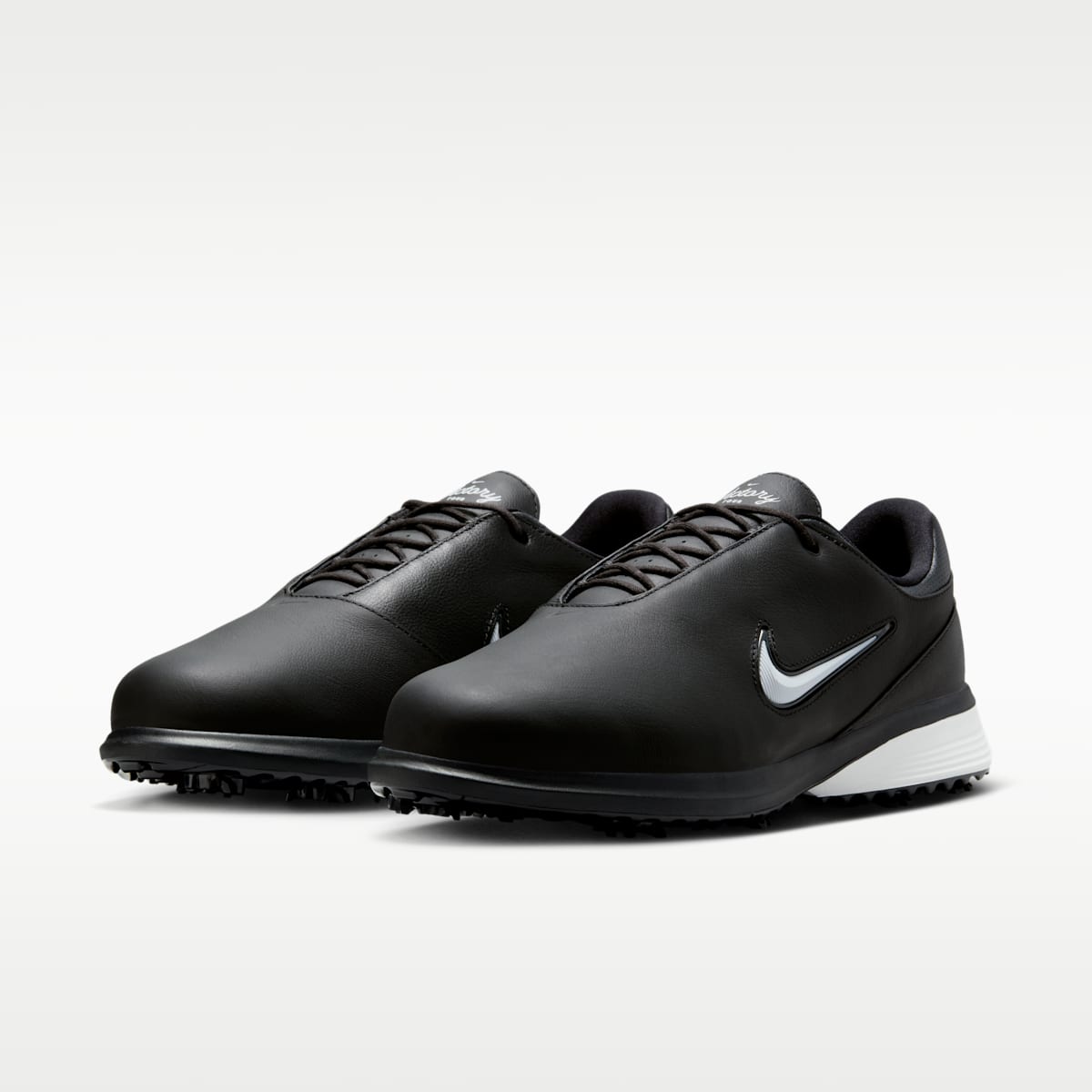 Women's Nike Victory Tour 4 Golf Shoes (Wide) - Black/Dark Smoke Grey/White