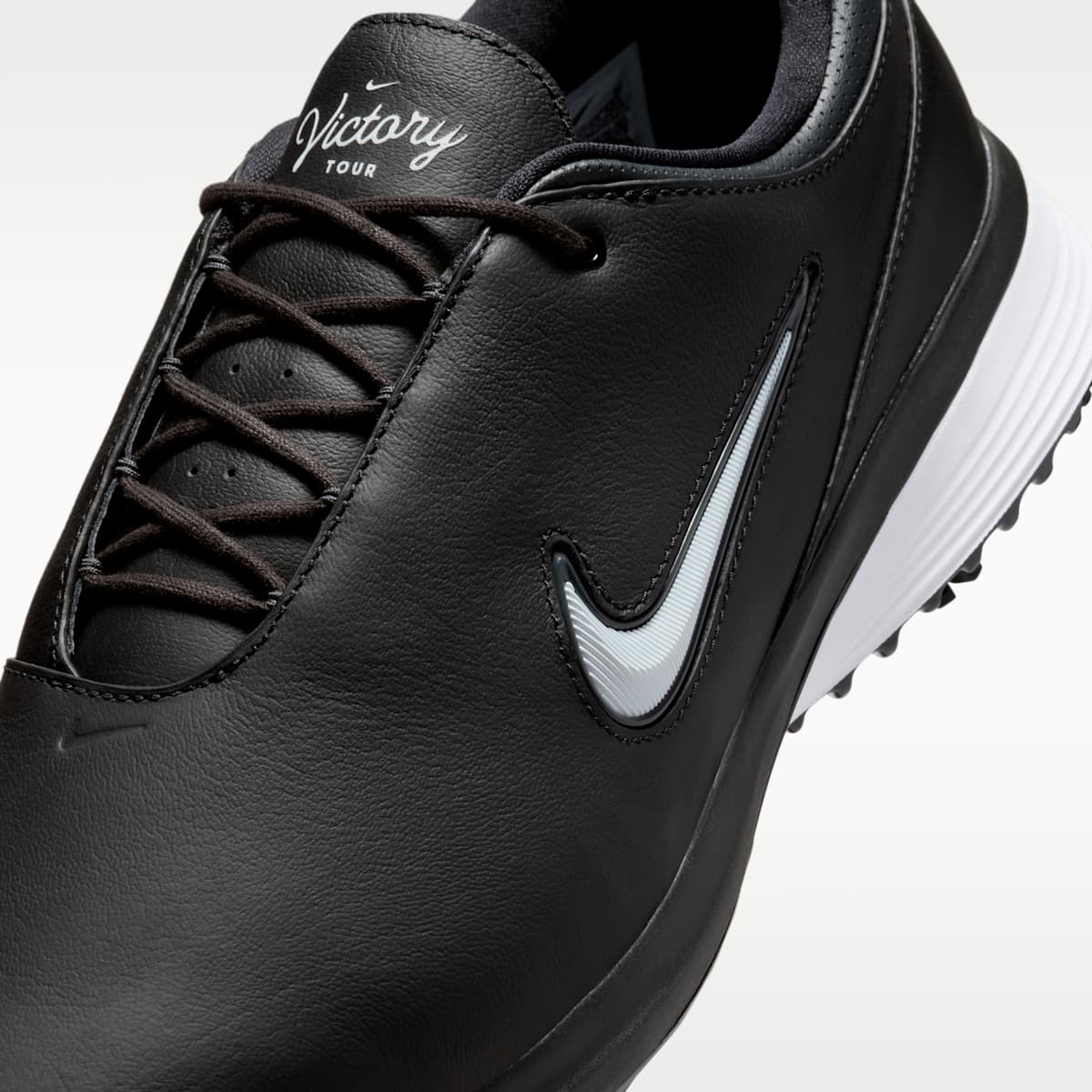Women's Nike Victory Tour 4 Golf Shoes (Wide) - Black/Dark Smoke Grey/White