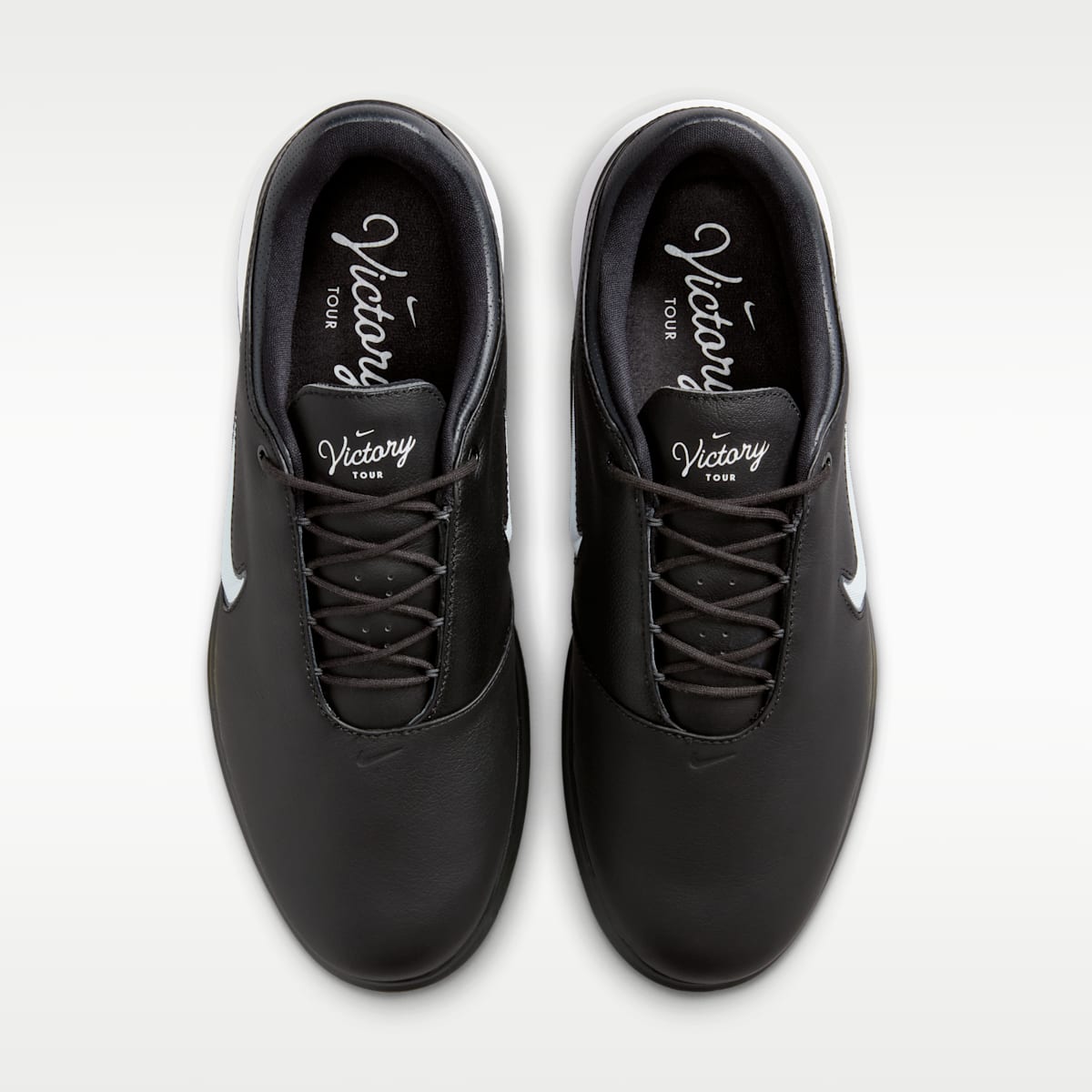 Nike Victory Tour 4 Golf Shoes (Wide) - Black/Dark Smoke Grey/White - Image 4