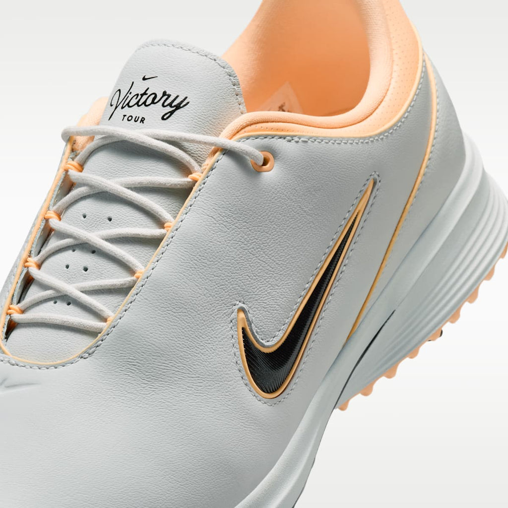 Women's Nike Victory Tour 4 Golf Shoes - Photon Dust/Tangerine Tint/Black