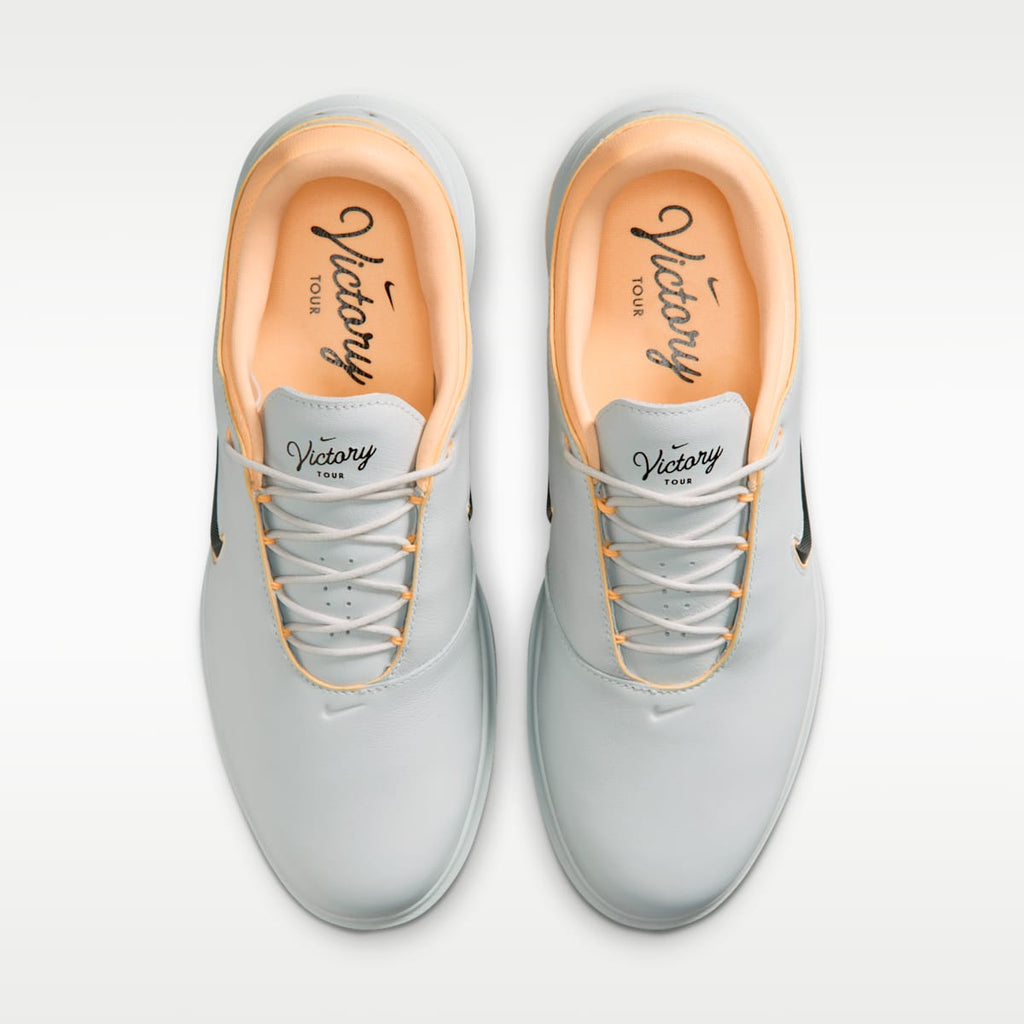 Nike Victory Tour 4 Golf Shoes - Photon Dust/Tangerine Tint/Black - Image 4