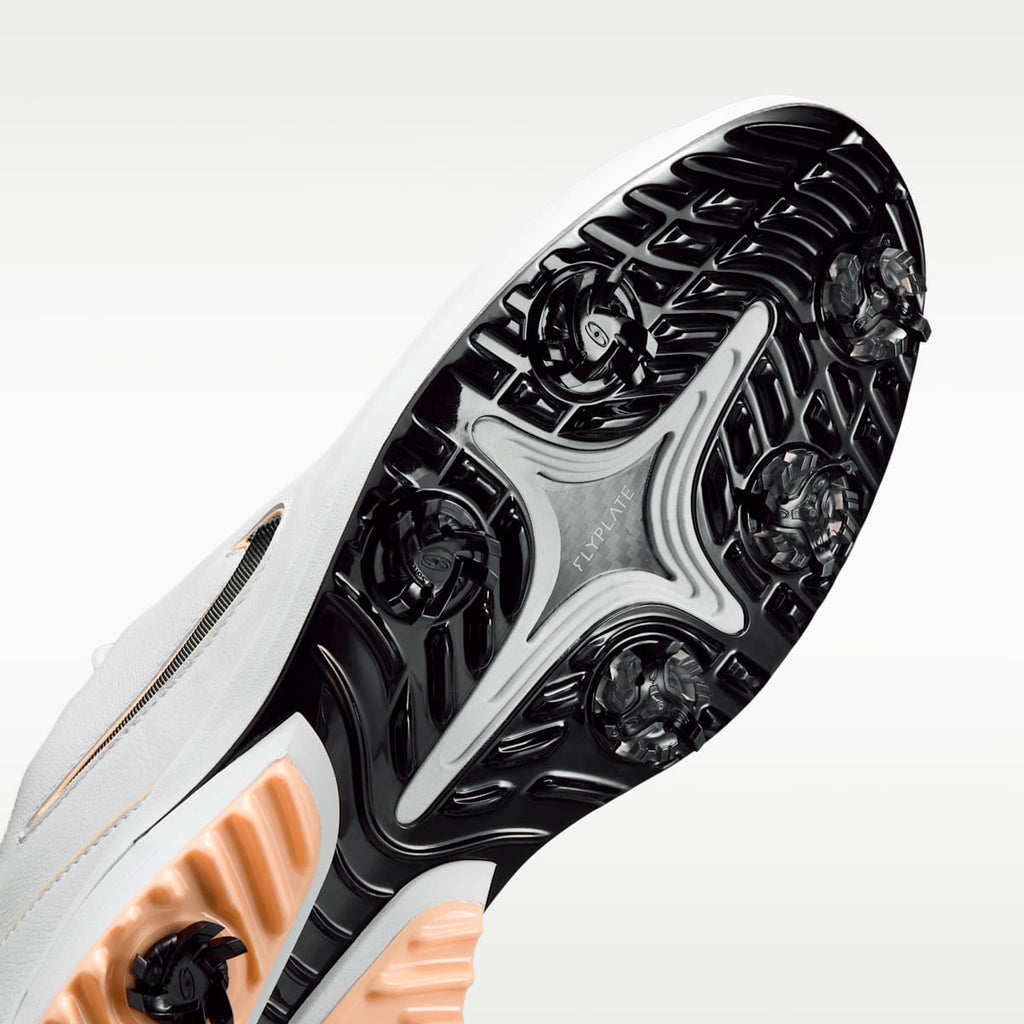 Women's Nike Victory Tour 4 Golf Shoes - Photon Dust/Tangerine Tint/Black