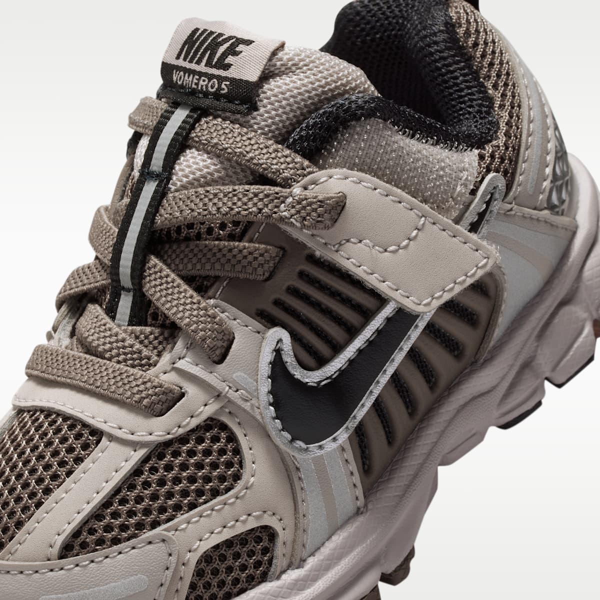 Nike Vomero 5 Baby/Toddler Shoes - College Grey/Cave Stone/Metallic Silver/Black