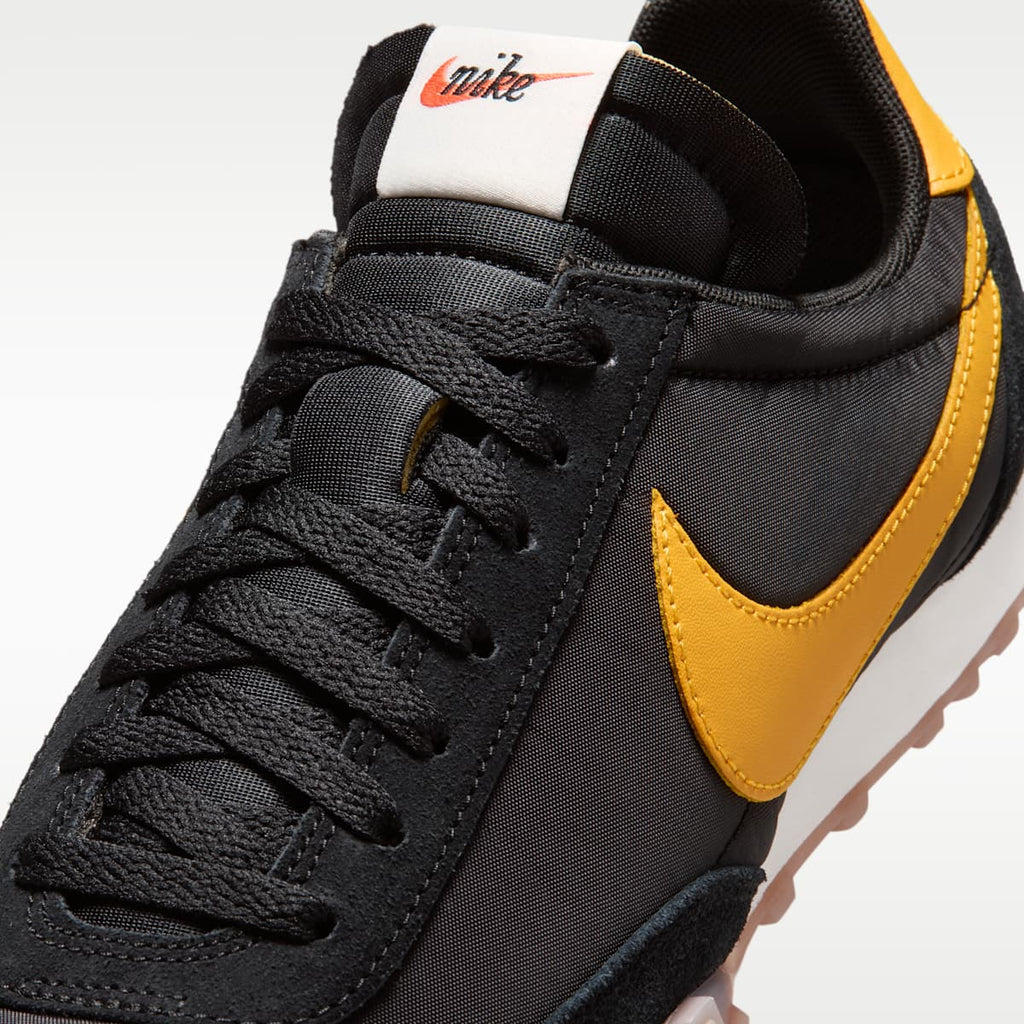Nike Waffle Racer Men's Shoes - Black/Sail/Gum Medium Brown/University Gold - Image 7