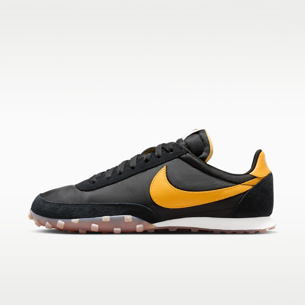 Nike Waffle Racer Men's Shoes - Black/Sail/Gum Medium Brown/University Gold - Image 1