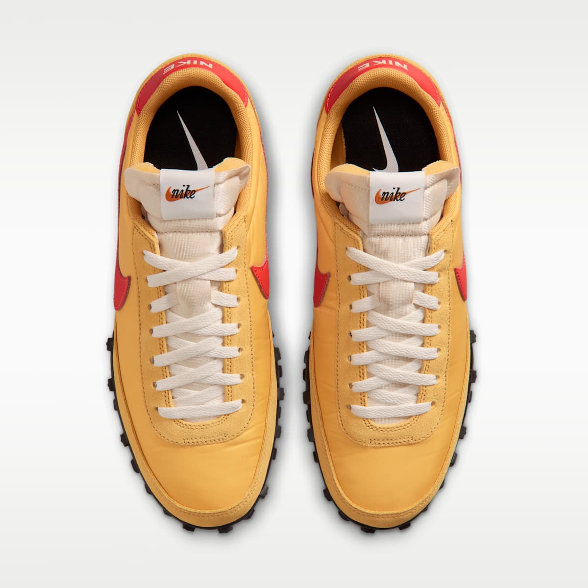 Nike Waffle Racer Men's Shoes - Wheat Gold/Beach/Black/Picante Red - Image 4