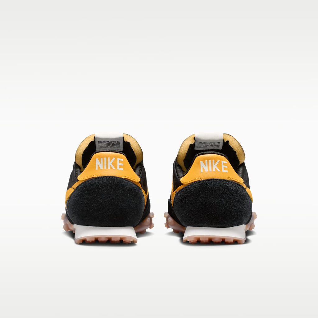 Nike Waffle Racer Men's Shoes - Black/Sail/Gum Medium Brown/University Gold - Image 6