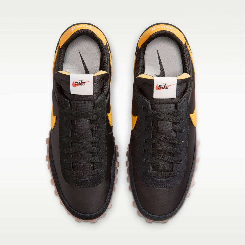 Nike Waffle Racer Men's Shoes - Black/Sail/Gum Medium Brown/University Gold - Image 4