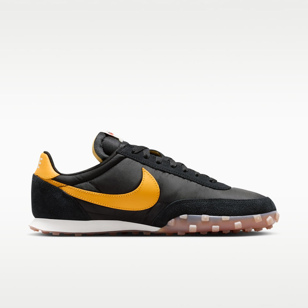Nike Waffle Racer Men's Shoes - Black/Sail/Gum Medium Brown/University Gold - Image 3