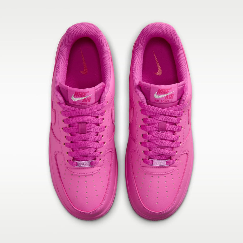 Nike Air Force 1 '07 Women's Shoes - Fire Pink/Fireberry/Metallic Silver/Fire Pink - Image 4