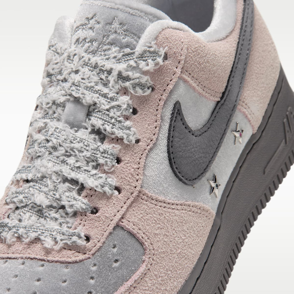 Nike Air Force 1 '07 Women's Shoes - Metallic Silver/Pencil Point/Particle Rose/Pencil Point - Image 7