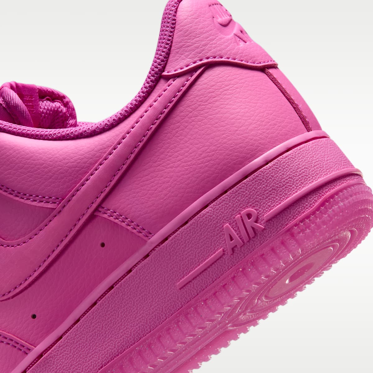 Nike Air Force 1 '07 Women's Shoes - Fire Pink/Fireberry/Metallic Silver/Fire Pink - Image 8