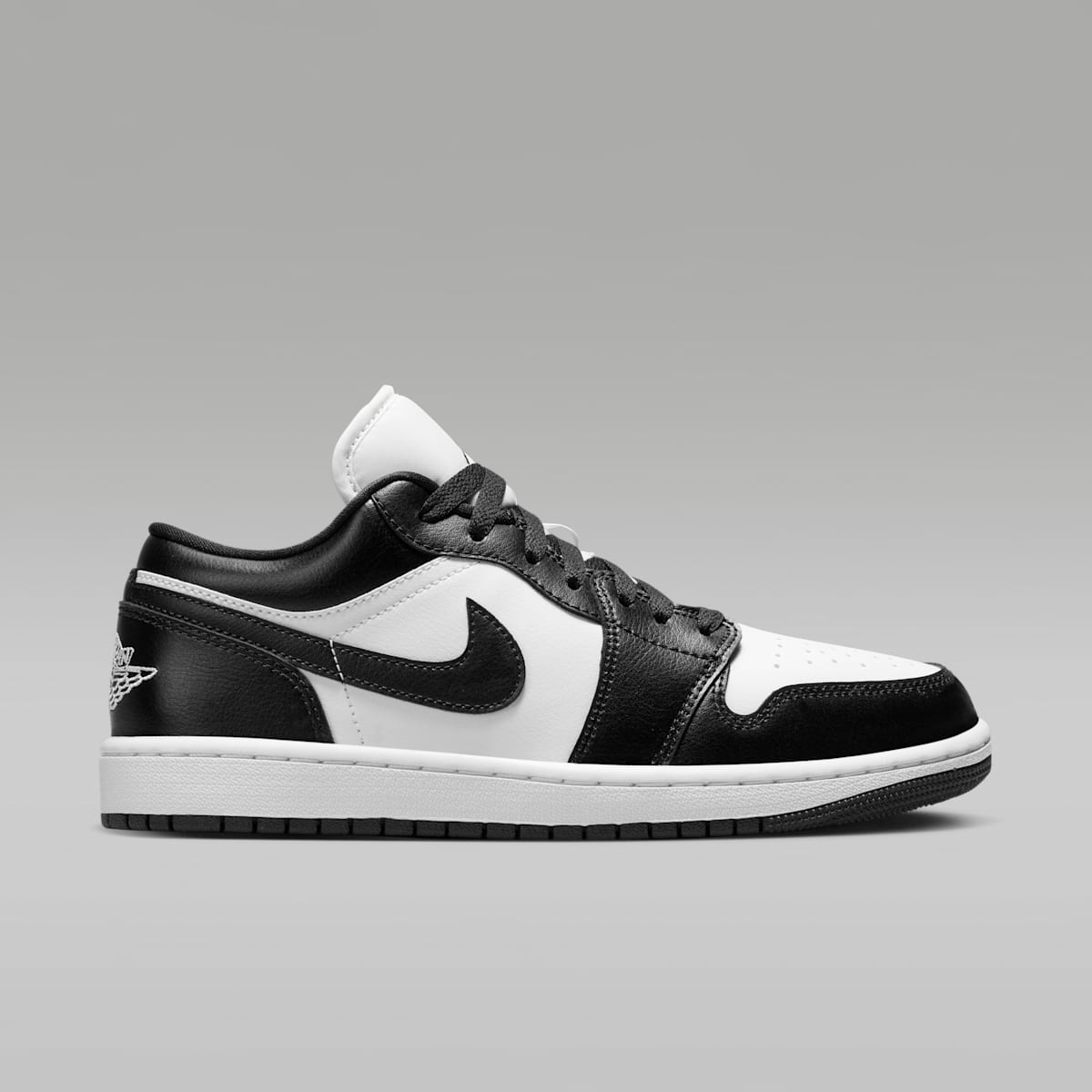 Air Jordan 1 Low Women's Shoes - White/White/Black - Image 3