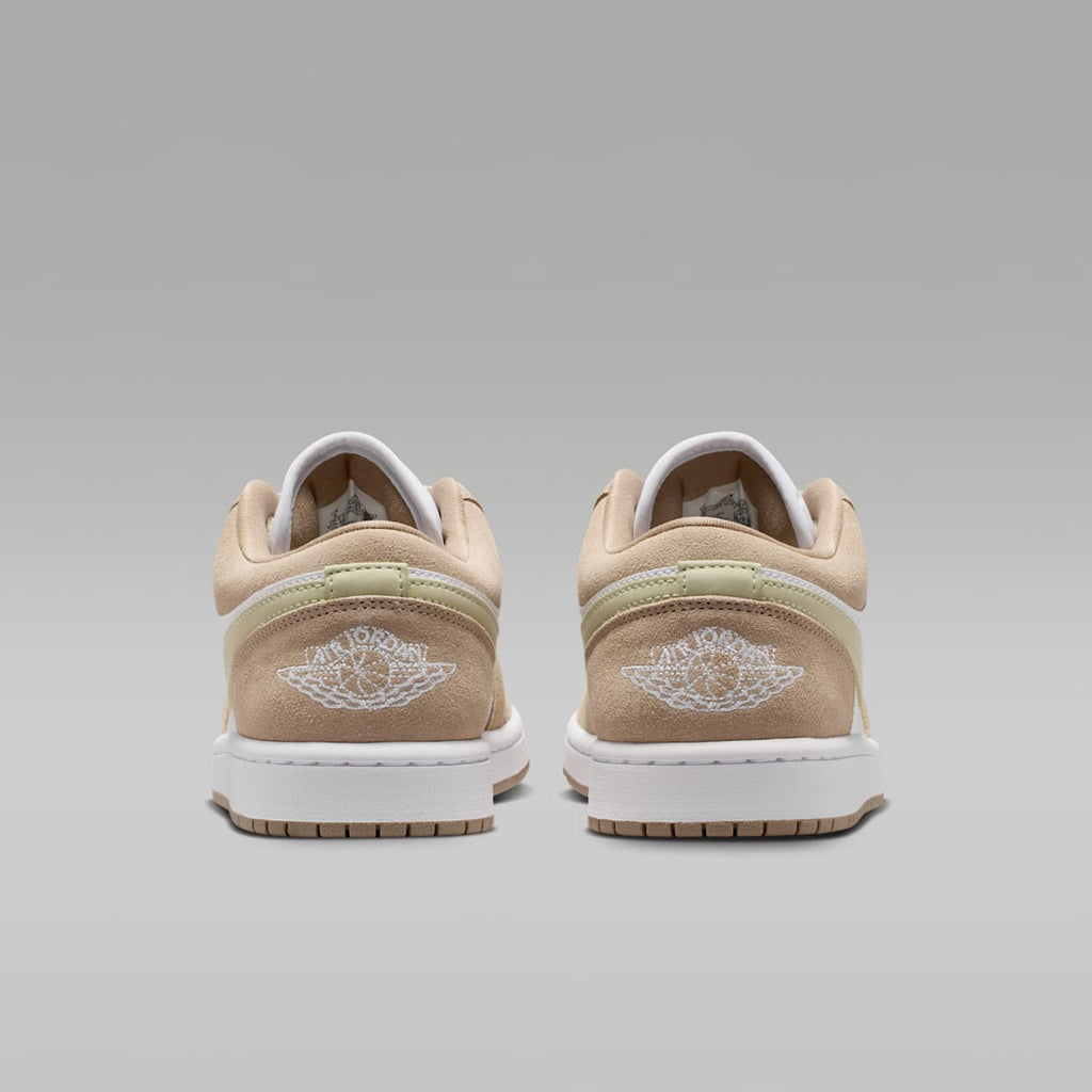 Air Jordan 1 Low Women's Shoes - Khaki/Olive Aura/Sail/White - Image 6