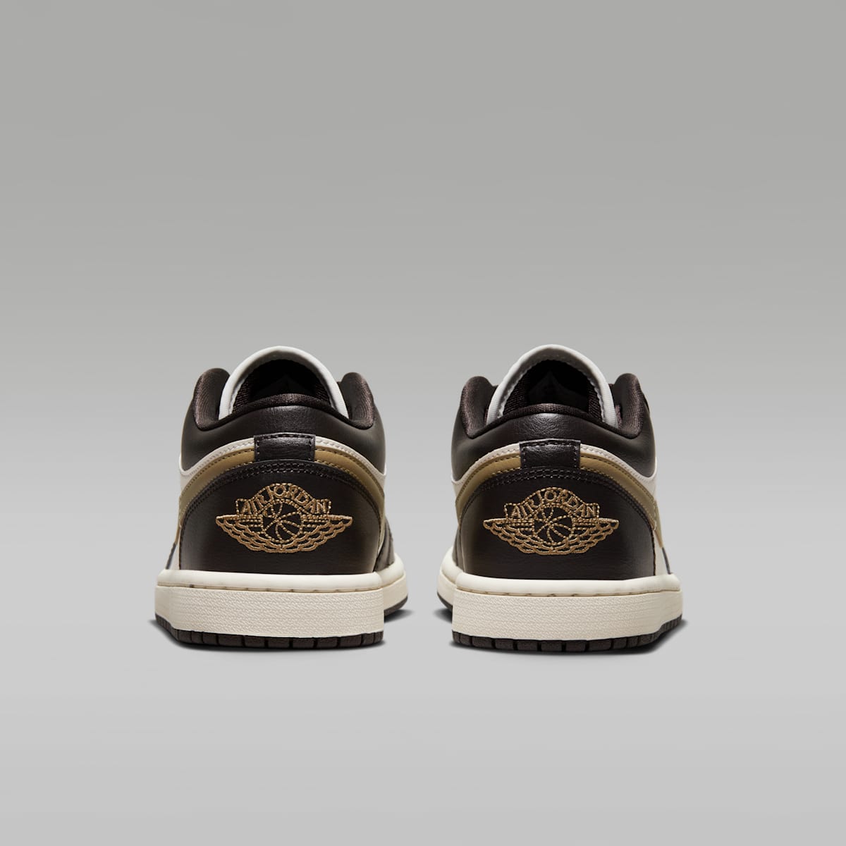 Air Jordan 1 Low Women's Shoes - Shadow Brown/Sail/Brown Kelp