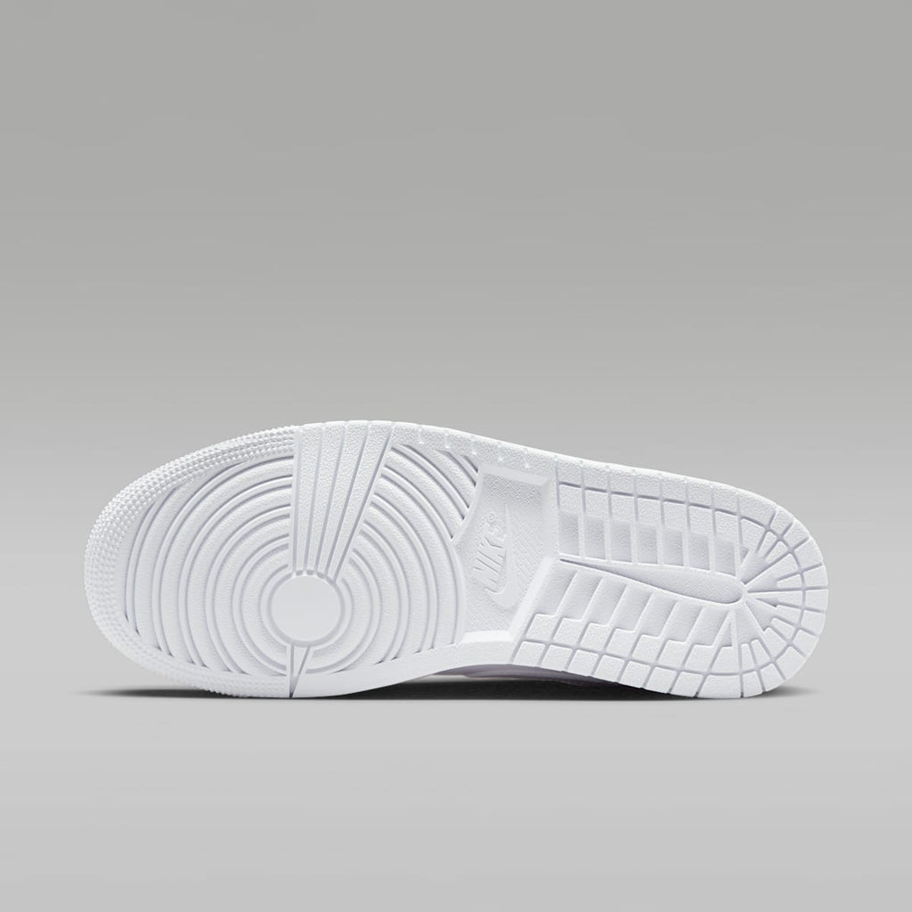 Air Jordan 1 Low Women's Shoes - White/White/White