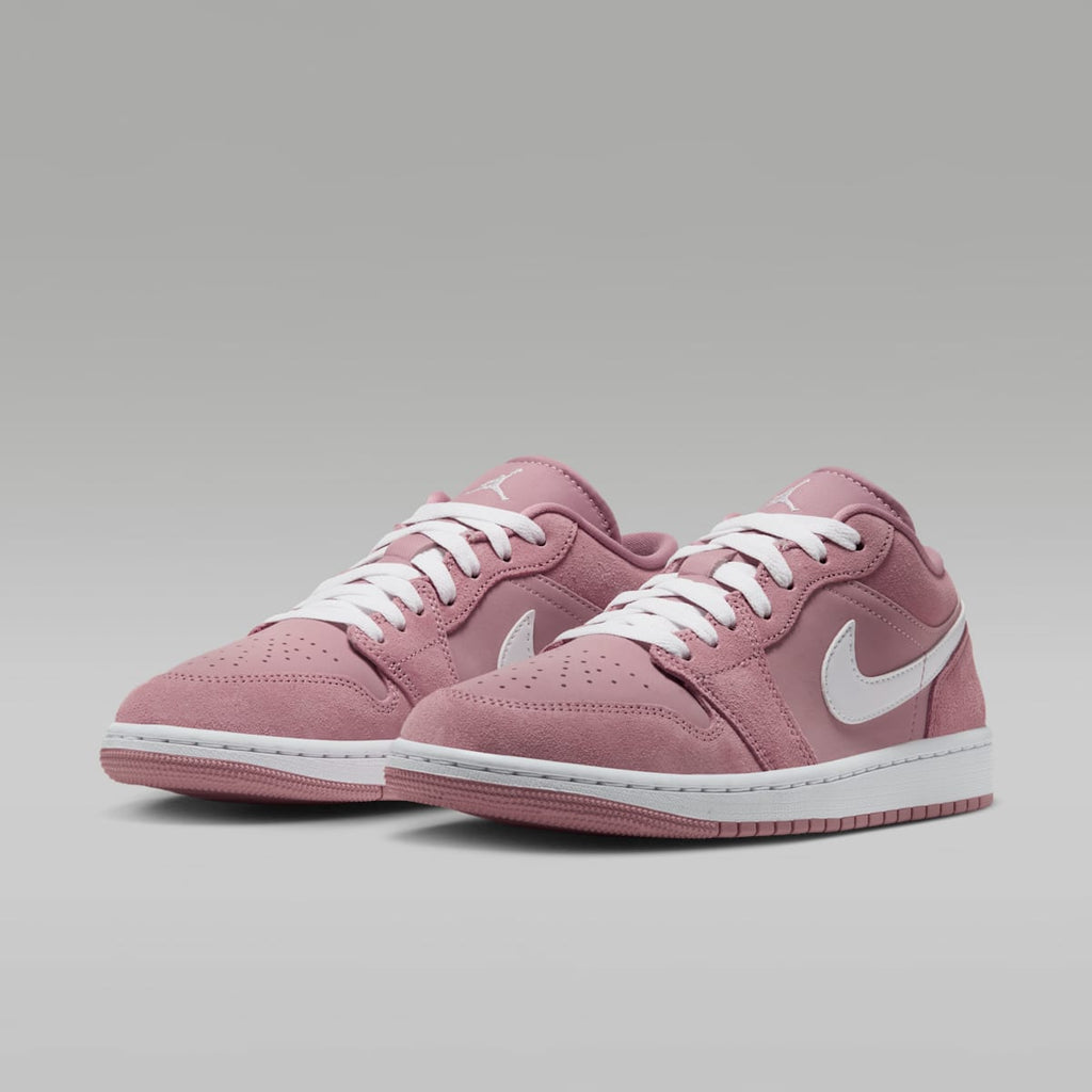 Air Jordan 1 Low Women's Shoes - Rust Pink/Rust Pink/White