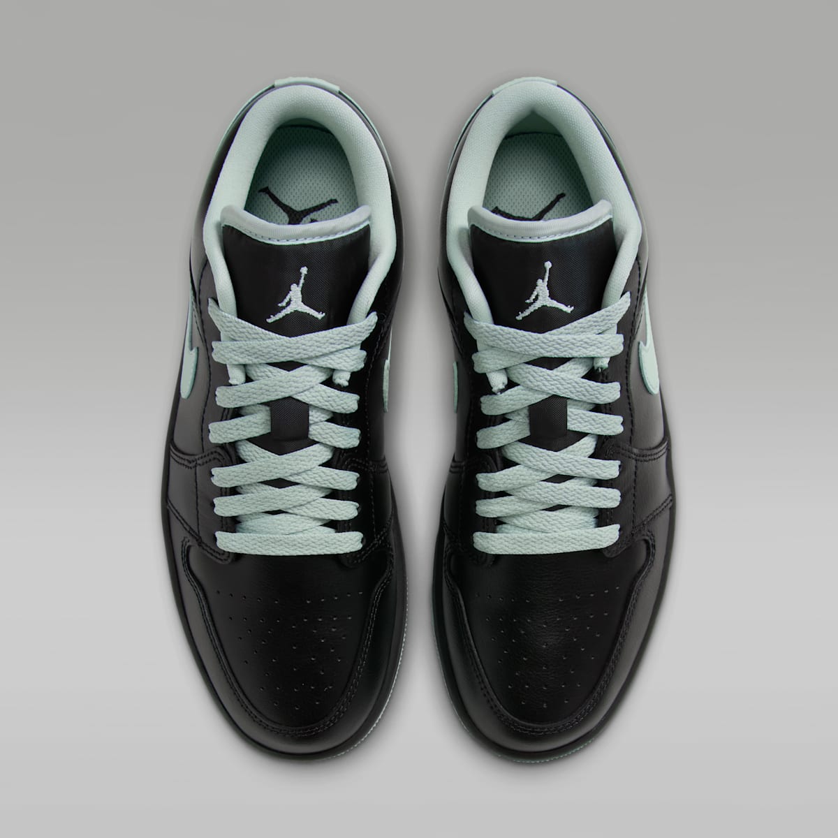 Air Jordan 1 Low Women's Shoes - Black/Pistachio Frost - Image 4