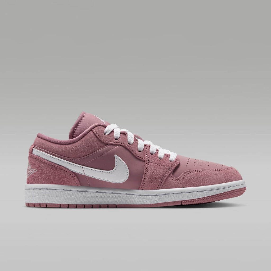 Air Jordan 1 Low Women's Shoes - Rust Pink/Rust Pink/White