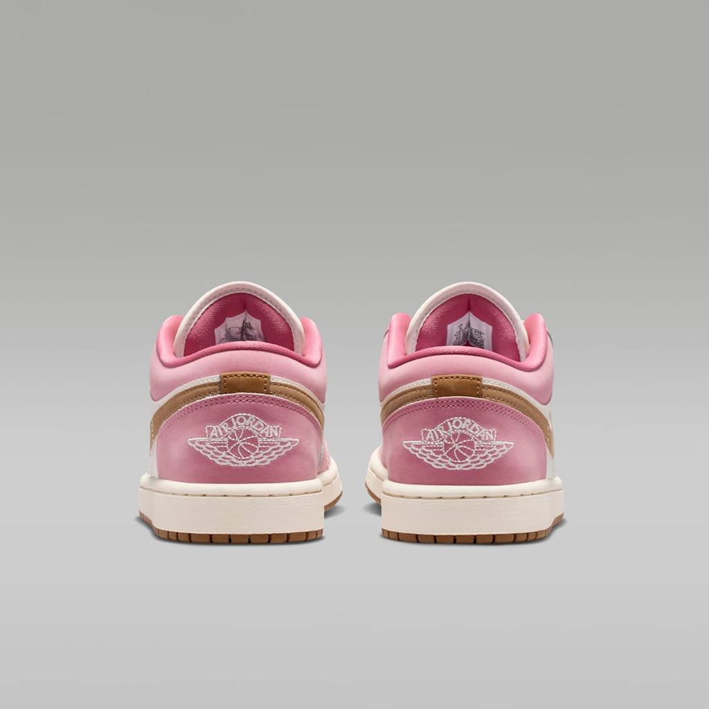 Air Jordan 1 Low Women's Shoes - Desert Berry/Light British Tan/Chalk/Sail - Image 6