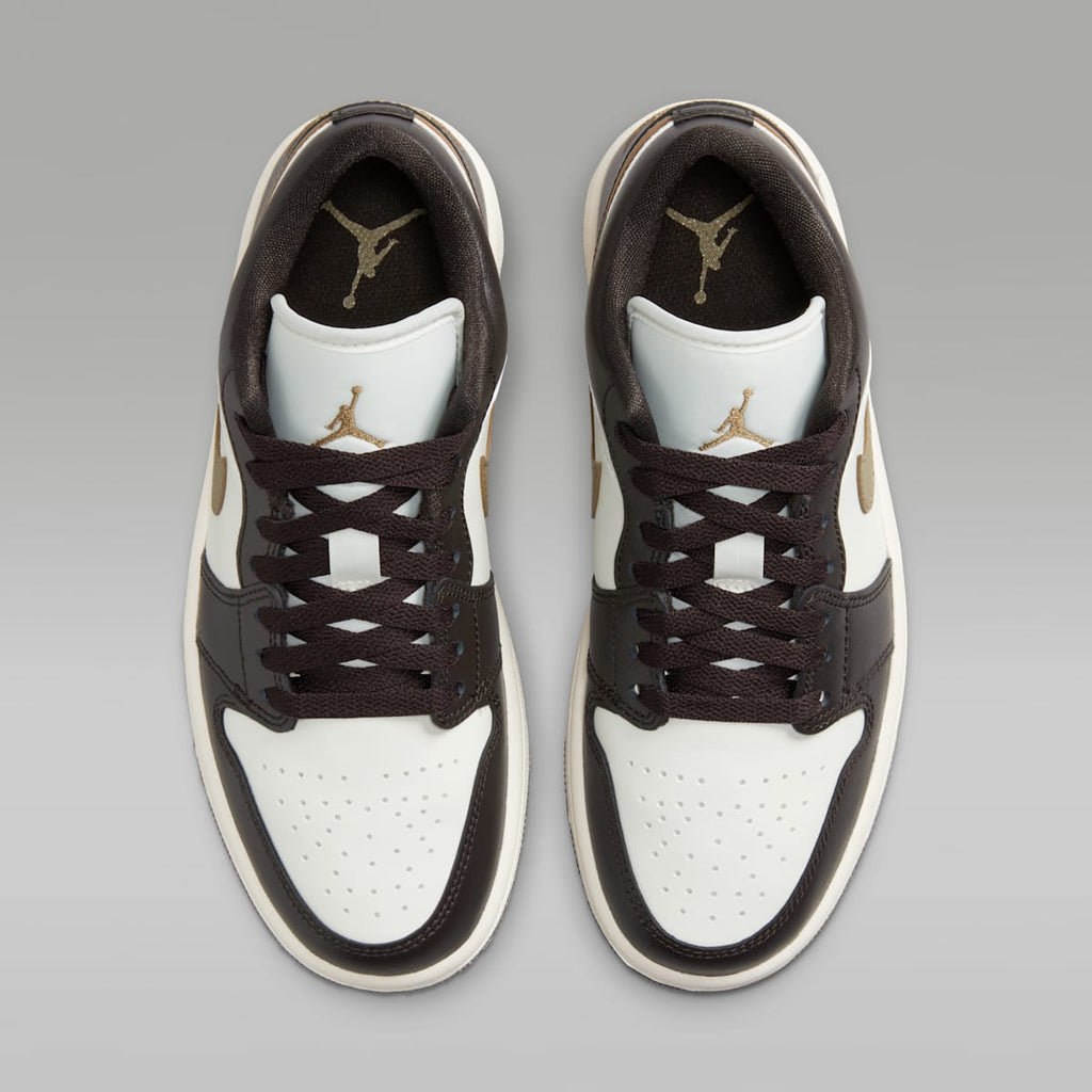 Air Jordan 1 Low Women's Shoes - Shadow Brown/Sail/Brown Kelp