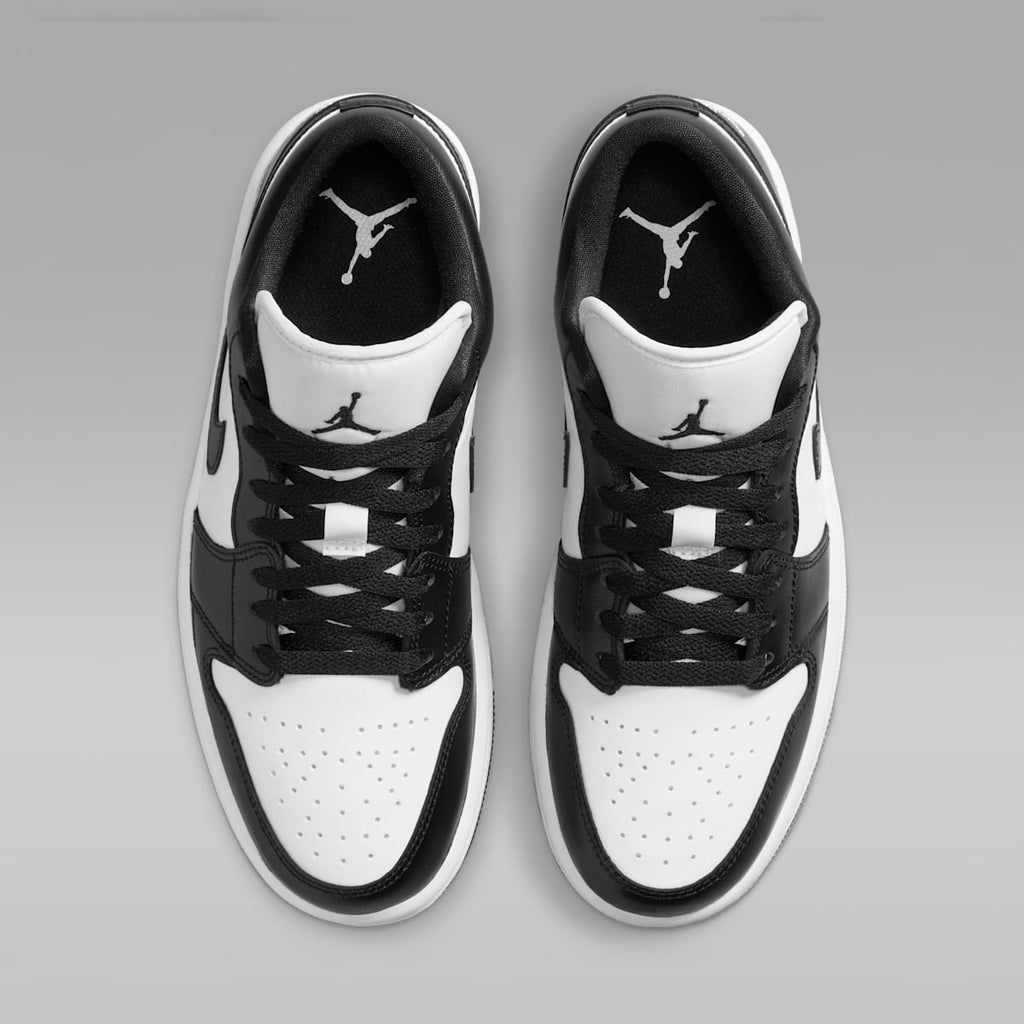 Air Jordan 1 Low Women's Shoes - White/White/Black - Image 4