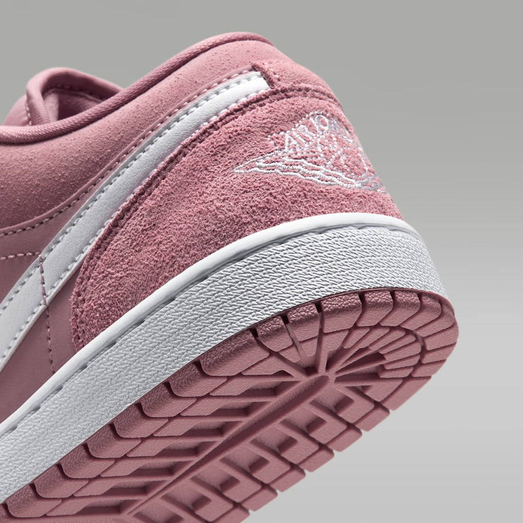 Air Jordan 1 Low Women's Shoes - Rust Pink/Rust Pink/White