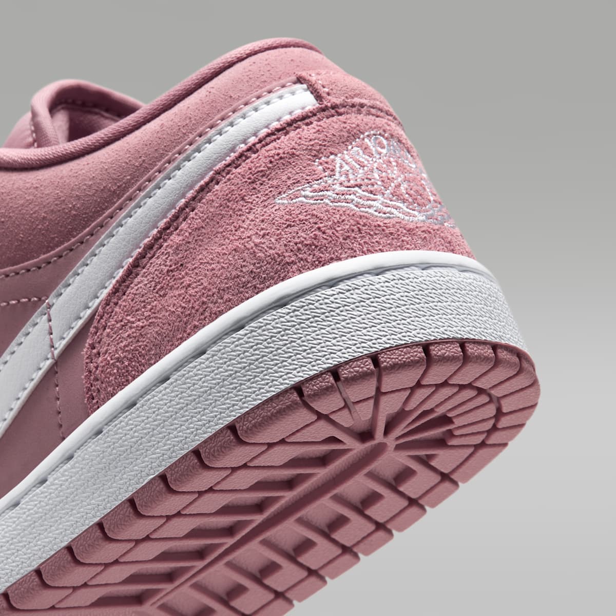 Air Jordan 1 Low Women's Shoes - Rust Pink/Rust Pink/White