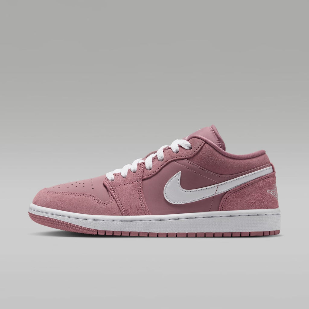 Air Jordan 1 Low Women's Shoes - Rust Pink/Rust Pink/White