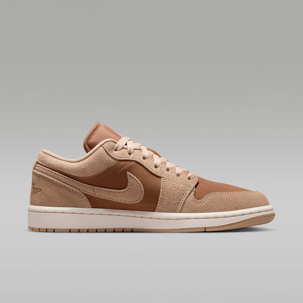 Air Jordan 1 Low Women's Shoes - Legend Medium Brown/Chalk/Light British Tan