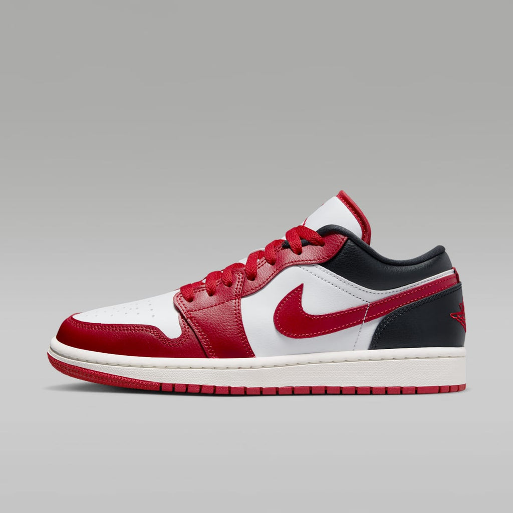 Air Jordan 1 Low Women's Shoes - White/Black/Sail/Gym Red - Image 1