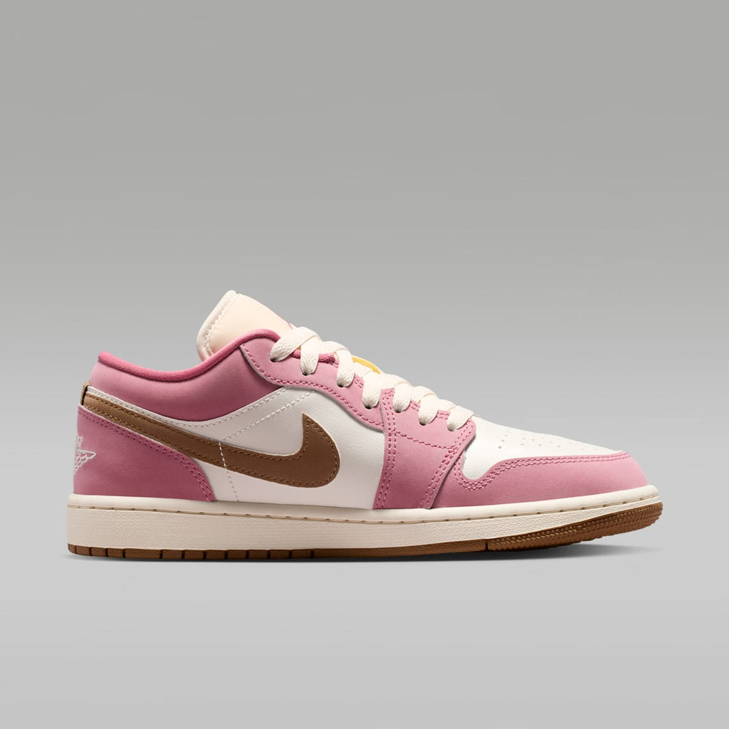 Air Jordan 1 Low Women's Shoes - Desert Berry/Light British Tan/Chalk/Sail - Image 3
