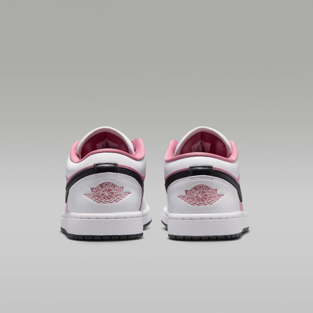 Air Jordan 1 Low SE Women's Shoes - White/Black/Desert Berry - Image 6