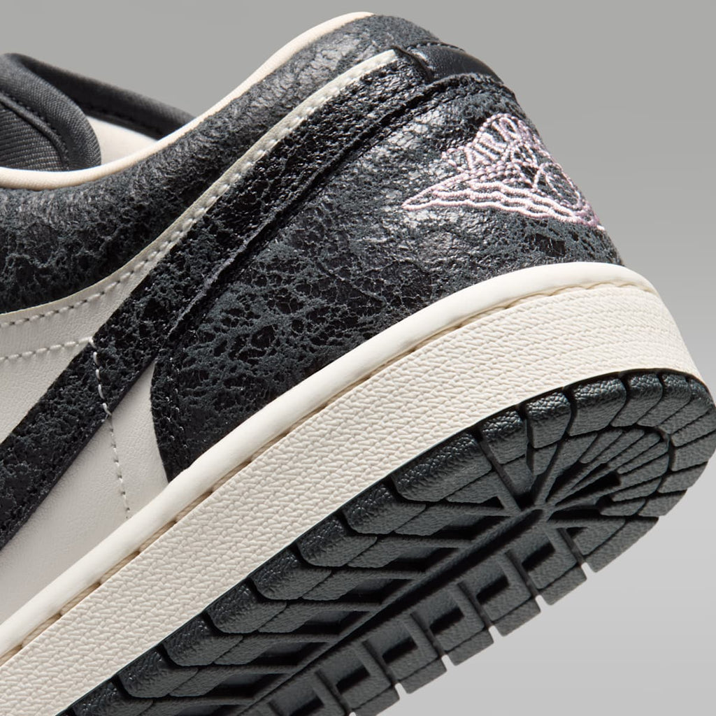 Air Jordan 1 Low SE Women's Shoes - Anthracite/Sail/Coconut Milk/Iced Carmine - Image 8