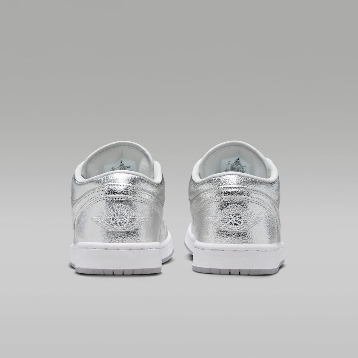 Air Jordan 1 Low SE Women's Shoes - Metallic Silver/Wolf Grey/White/Photon Dust - Image 6