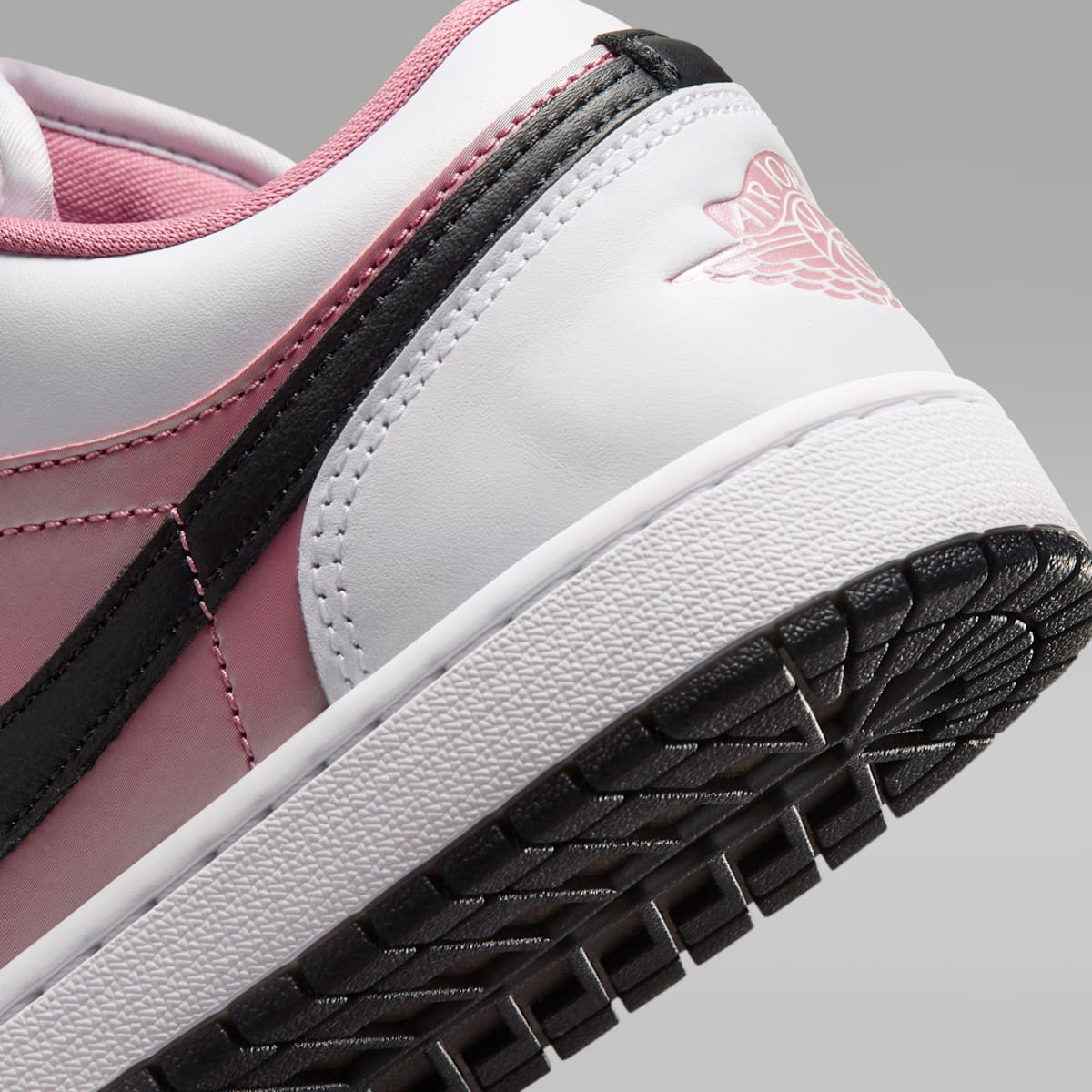 Air Jordan 1 Low SE Women's Shoes - White/Black/Desert Berry - Image 8