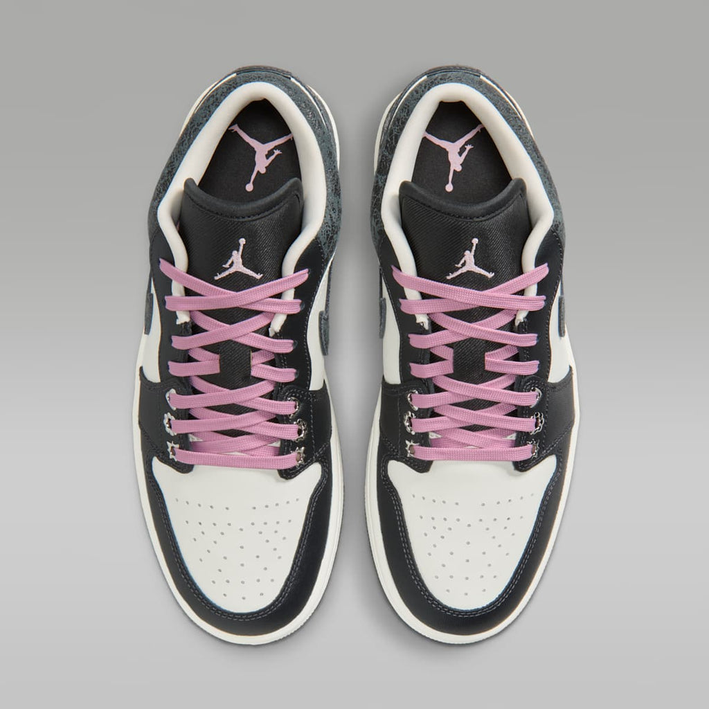 Air Jordan 1 Low SE Women's Shoes - Anthracite/Sail/Coconut Milk/Iced Carmine - Image 4