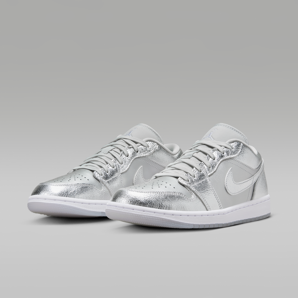 Air Jordan 1 Low SE Women's Shoes - Metallic Silver/Wolf Grey/White/Photon Dust