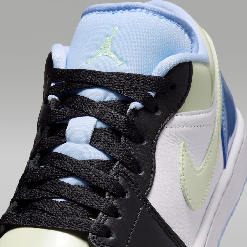 Air Jordan 1 Low SE Women's Shoes - Black/White/Pink Spell - Image 7