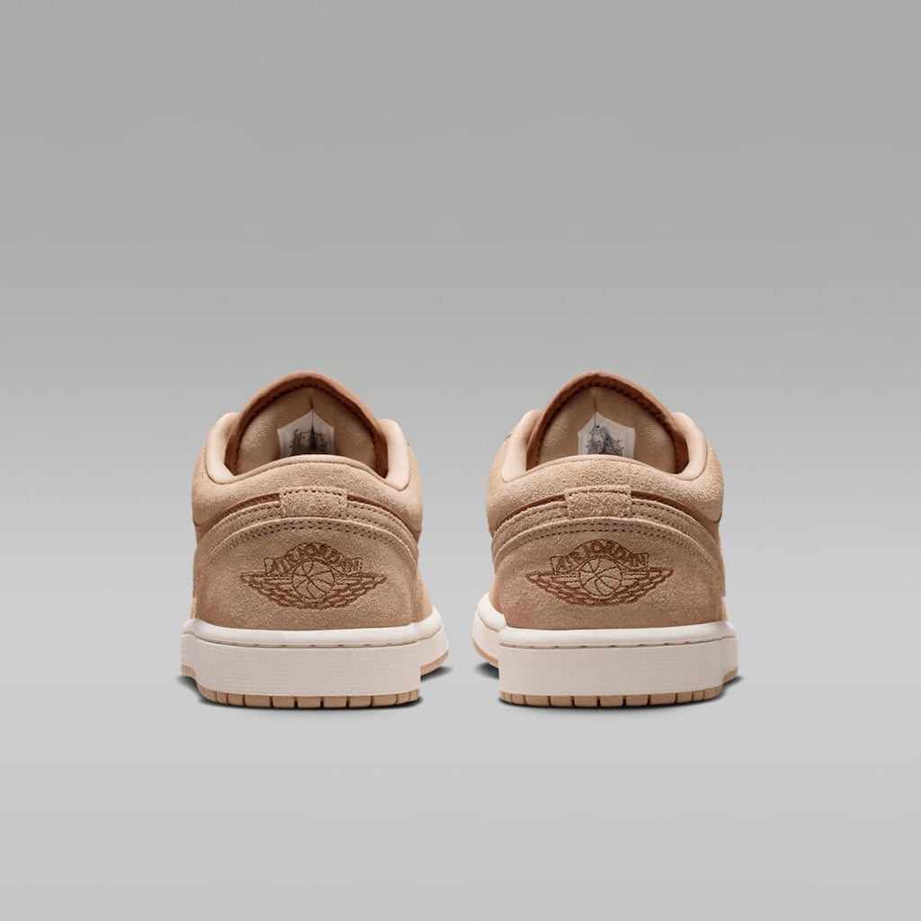 Air Jordan 1 Low Women's Shoes - Legend Medium Brown/Chalk/Light British Tan - Image 6