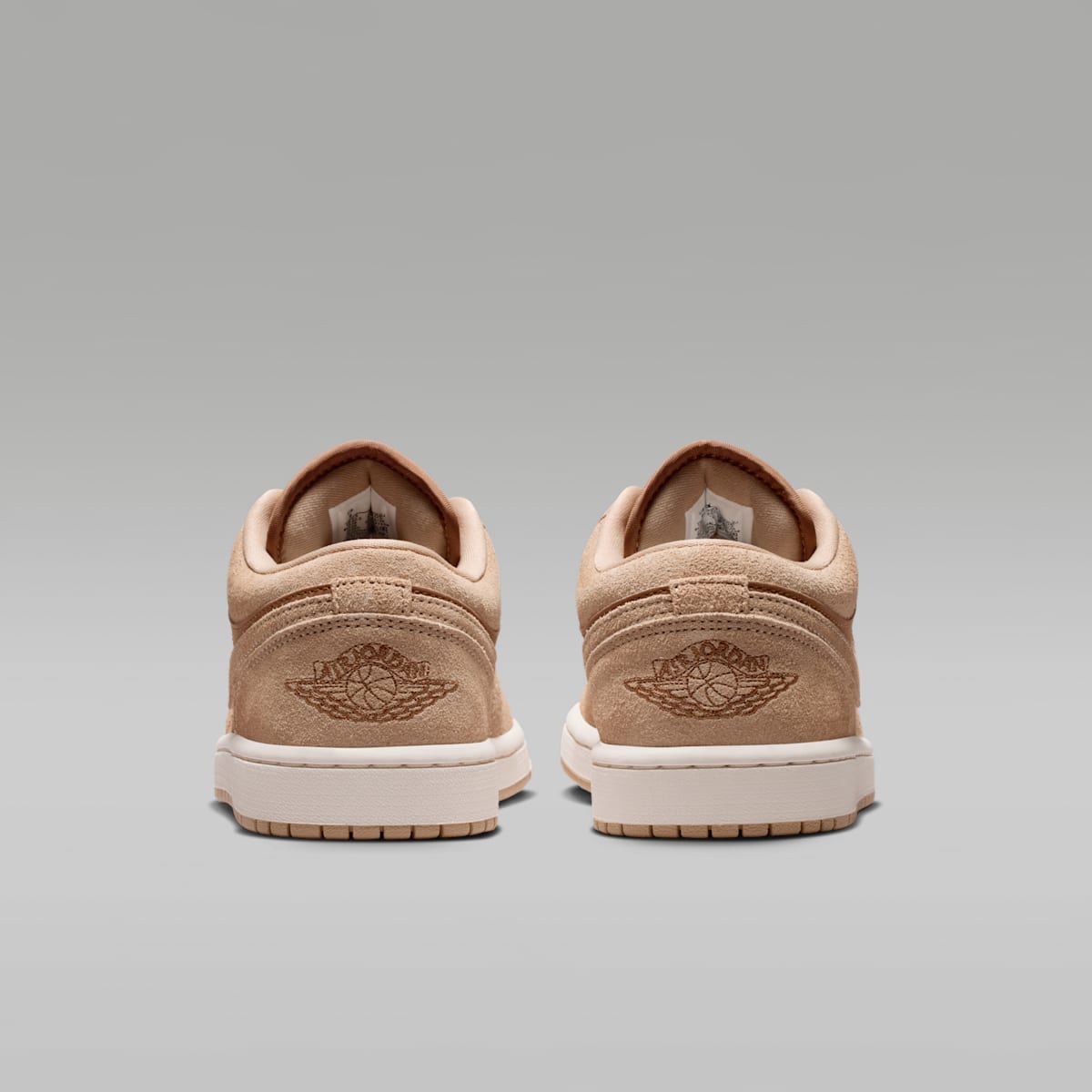 Air Jordan 1 Low Women's Shoes - Legend Medium Brown/Chalk/Light British Tan - Image 6