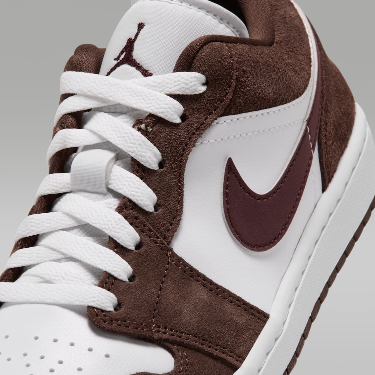 Air Jordan 1 Low Women's Shoes - Cacao Wow/White/Bronze Eclipse - Image 7