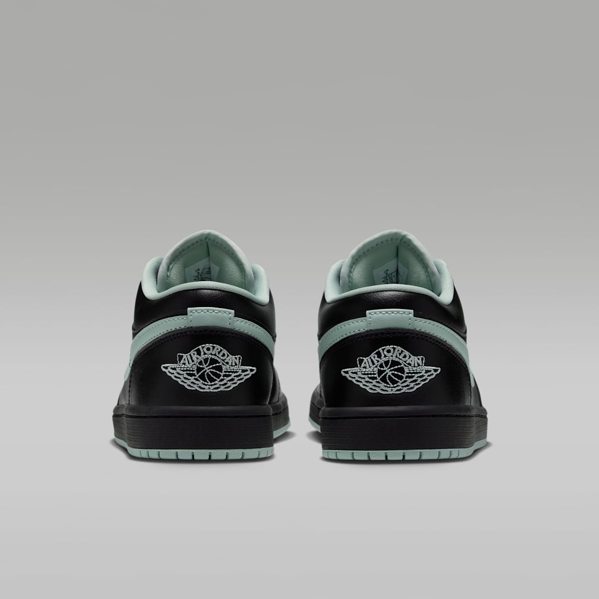 Air Jordan 1 Low Women's Shoes - Black/Pistachio Frost - Image 6