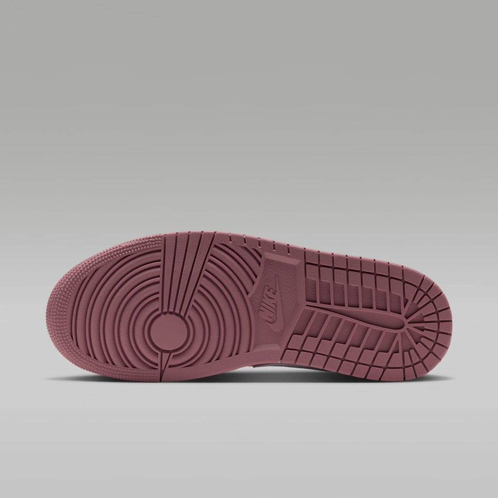 Air Jordan 1 Low Women's Shoes - Rust Pink/Rust Pink/White