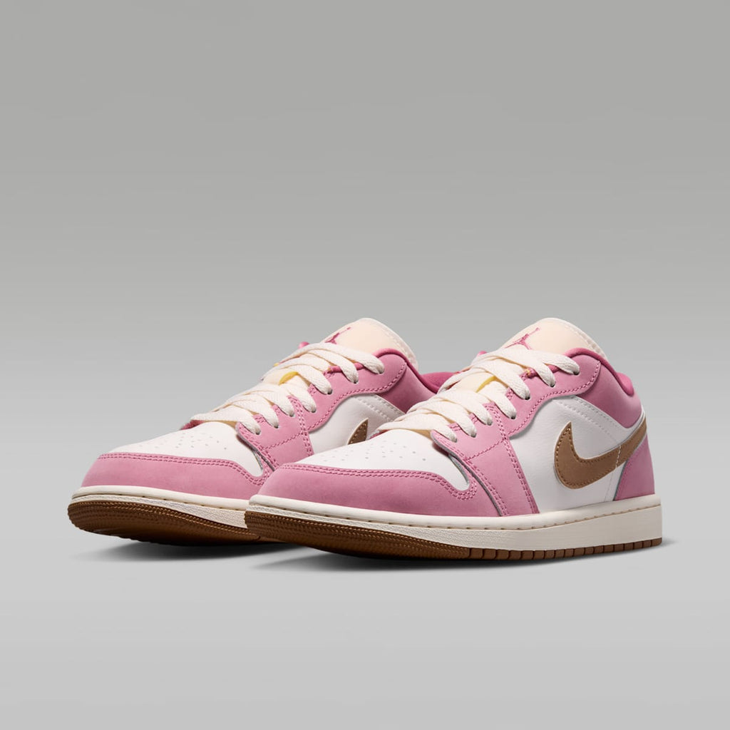 Air Jordan 1 Low Women's Shoes - Desert Berry/Light British Tan/Chalk/Sail - Image 5