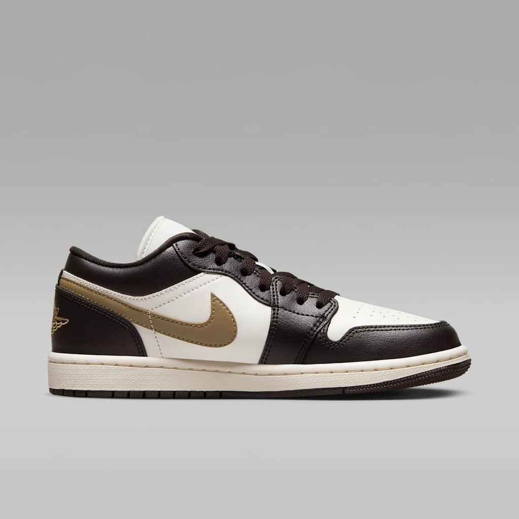 Air Jordan 1 Low Women's Shoes - Shadow Brown/Sail/Brown Kelp