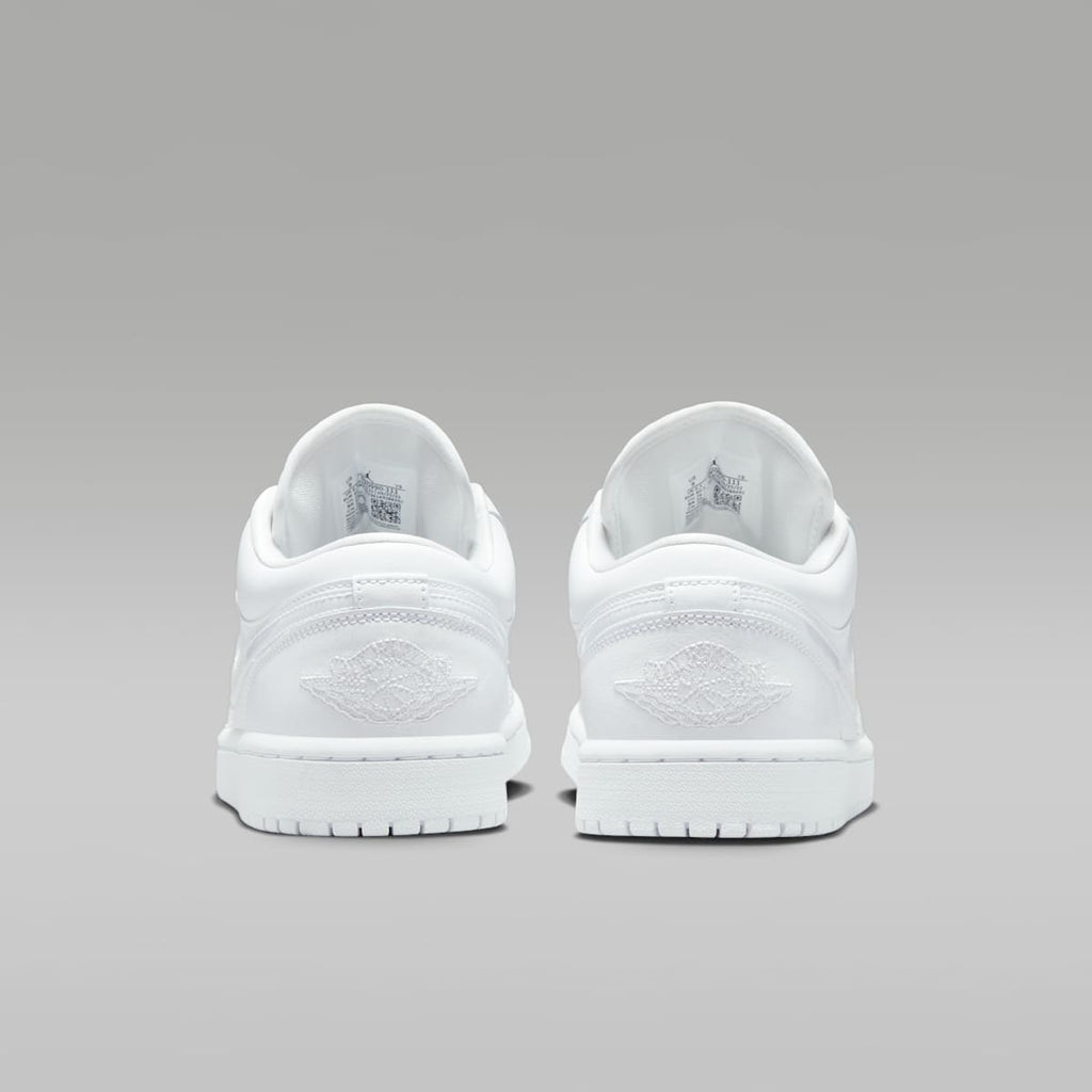 Air Jordan 1 Low Women's Shoes - White/White/White